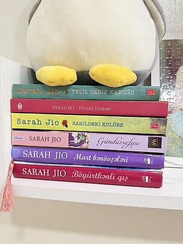 Məhsul: Sarah Jio kitabları toplusu Tərkib: - Yaşıl Dəniz Qabığı — 1