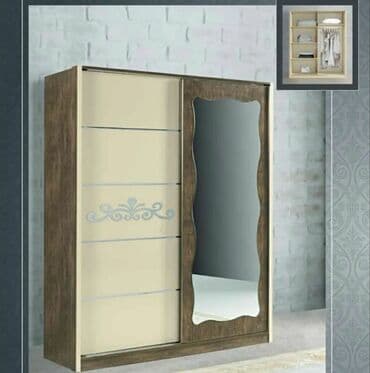 kupe şkaf: Yeni, Kupe, 4 qapılı Düz dolab, Qarderob, paltar dolabı, Azərbaycan — 3