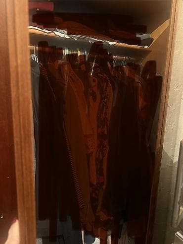 adəm ağacı: 3 qapılı, Siyirməli, Qəhvəyi, Taxta, Açılan, Düz dolab — 3