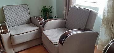 ucuz kravatlar: 2 ədəd yumşaq kreslo dəsti - Stil: Klassik-modern qarışığı - Rəng — 1