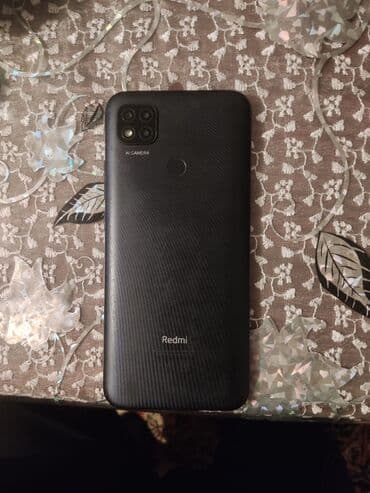 redmi qulaqciq: Redmi 9C, 128 GB, rəng - Qara, Barmaq izi — 1