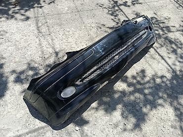 kia rio diffuser: Merseses w203 üçün ön bamper – qara rəngdə — 1