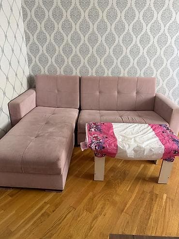 Mətbəx üçün, İşlənmiş, Açılmayan, Dördbucaq masa, 6 stul — 5