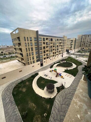 kurdemir kiraye evler: 2 otaqlı, Yeni tikili, 93 kv. m — 9