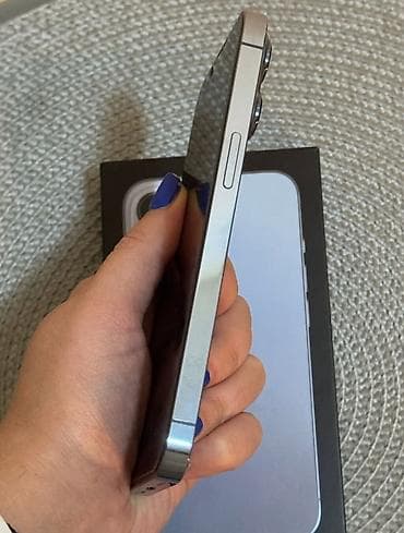 iphone 3: IPhone 13 Pro, 256 GB, Sierra Blue, Zəmanət, Kredit, Simsiz şarj — 4