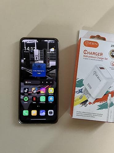 xiaomi miband: Redmi 14C, 128 ГБ, цвет - Черный, Отпечаток пальца, Face ID — 2