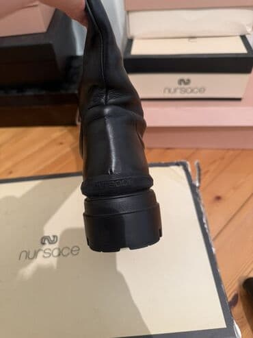 sapoğ: Çəkmə, Ölçü: 38, rəng - Qara, Yeni — 3