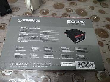 Modemlər və şəbəkə avadanlıqları: Qida bloku 500 W — 2