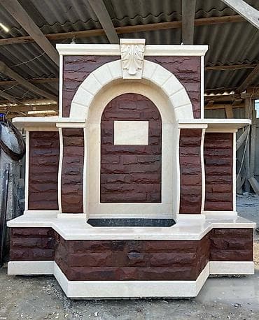 Məscid və həyət üçün dekorativ şəbilli bulaq/çeşmə konstruksiyaları -