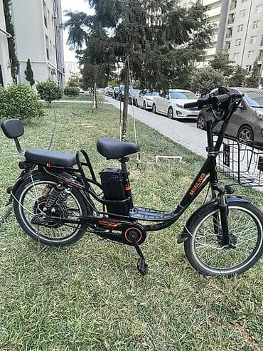 Elektrik velosipedlər: Elektrik velosipedi – MANLIMA şəhər modeli - Güclü arxa mərkəz — 5