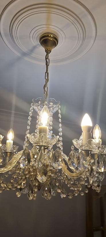 o7 sekilleri: Çılçıraq, 8 lampa, Xrustal — 2