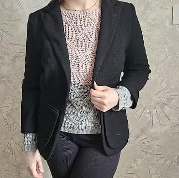 pencey: Qadınlar üçün qara blezer - Klassik dizaynlı, tək sıralı qadın — 2