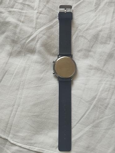 m7 led: Rəqəmsal LED qol saatı - Qara rəngli, dairəvi korpus - Qara silikon — 3