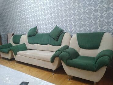 i̇şlenmiş divan kreslo: Divan, İşlənmiş, Açılmayan — 2