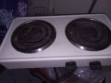 elektrikli sobalar: Плита Электрическая, Настольная, 2 конфорки, Б/у — 1