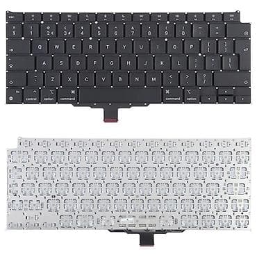 A2337 MacBook üçün US English klaviatura (qara) Xüsusiyyətlər: - — 3