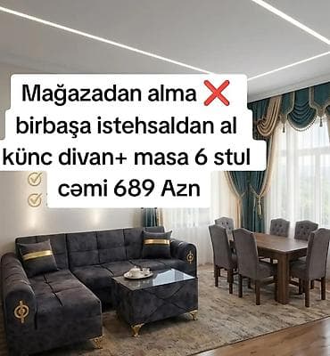 Yeni, Künc divan, Qonaq otağı üçün, Açılmayan lalafo.az -da Yeni, Künc divan, Qonaq otağı üçün, Açılmayan