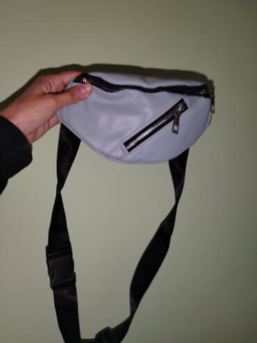 Очки: Məhsul: Çiyin/Bel üçün unisex “waist bag” (bananka) - Rəng: açıq mavi — 2