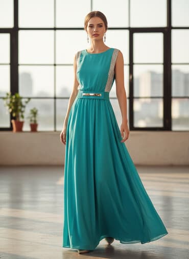 38-40 razmerə uyğundur.həm ziyafət geyimi kimi,həm də gündəlik