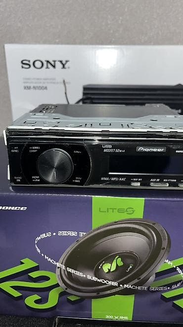 Hamısı təzədi Tərkib: - Pioneer avtomobil maqnitolası: USB girişi