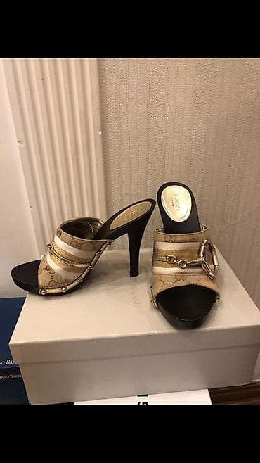 cucci: Gucci qadın sandaleti – orijinal italyan istehsalı - Model: Gucci — 6