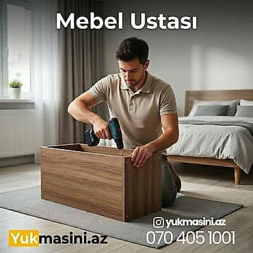 Texnikanın təmiri: ​Ev və ofis köçürülməsi zamanı mebellərin peşəkar sökülməsini və yeni — 1