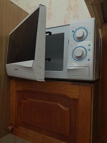 irşad telecom samsung: Mikrodalğalı soba Samsung, Ayrıca dayanan, Mikrodalğalar ilə, rəng - Ağ, İşlənmiş — 3