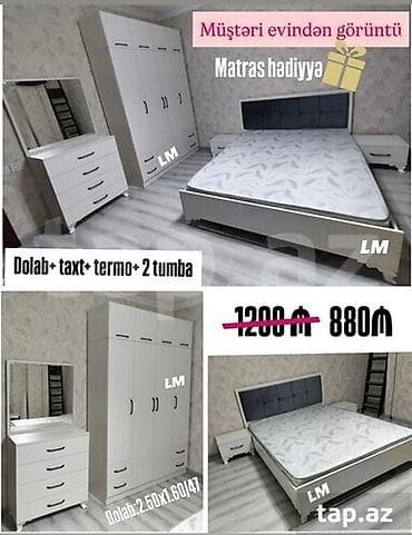 İkinəfərlik çarpayı, Dolab, Yeni