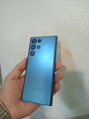Samsung Galaxy S22 Ultra, 256 ГБ, цвет - Зеленый, Face ID at lalafo.az Samsung Galaxy S22 Ultra, 256 ГБ, цвет - Зеленый, Face ID