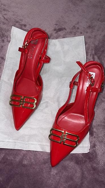 Туфли, Balenciaga, Размер: 36, цвет - Красный, Новый — 1