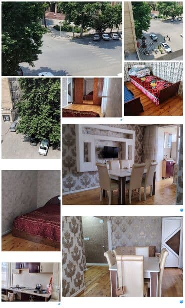 Mərkəzdə yerləşən, geniş və işıqlı mənzil. Planlaşdırma: - 3 ayrı