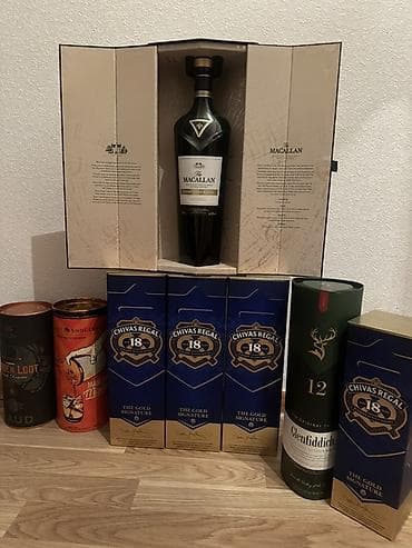 ucuz şokoladlar: 🥃 Premium içki butulka və qutuları – dekor üçün (Boş) 🥃 Şəkildə — 3
