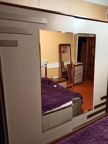 İşlənmiş, 2 qapılı, Güzgülü, Bej, Taxta, Kupe, Düz dolab — 2