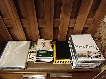 Настольные наборы: Dəftərxana və məktəb ləvazimatları dəsti.qiymetler ferqlidi Tərkib: - — 4