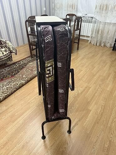nerj stollar: Təknəfərlik çarpayı, Matras ilə, Siyirməsiz — 7