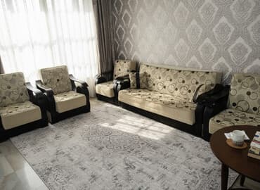 İşlənmiş, Divan, 2 kreslo, Bazalı, Açılan lalafo.az -da İşlənmiş, Divan, 2 kreslo, Bazalı, Açılan