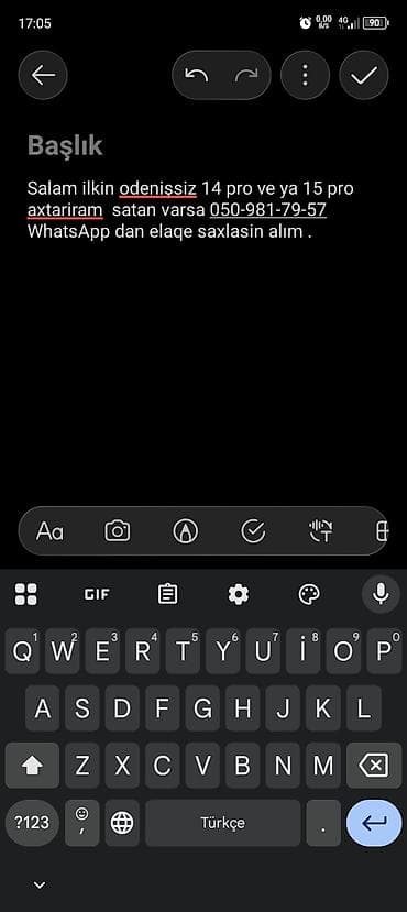 iphone duas: IPhone 14 Pro, Hissə-hissə ödəniş — 1