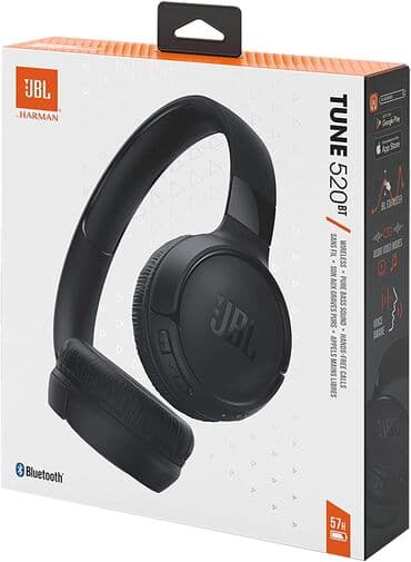 Mikrofonlar: Yeni Simsiz (Bluetooth) Qulaqcıqlar, JBL, rəng - Qara — 5