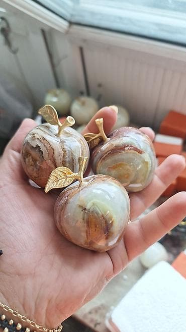 eqiq daşı: Oniks Uğur ve şans daşlarından dekorativ fiqurlar Saatlar işlekdir qol — 3