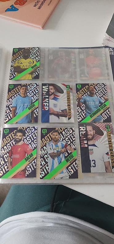 vintir: Məhsul: Futbol kolleksiya kartları albomu Təsvir: - Panini Top Class — 9