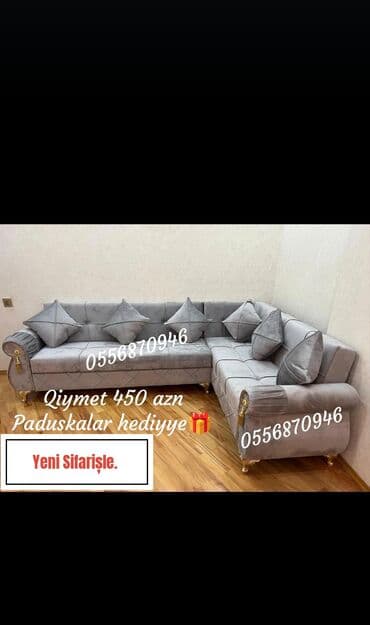 mətbəx ucun divan: Divan, Yeni, Açılan, Bazalı, Parça, Pulsuz çatdırılma — 6