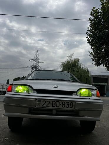diski barter: Gümüşü rəngli Lada Samara model avtomobil təklif olunur. Bu avtomobil — 1