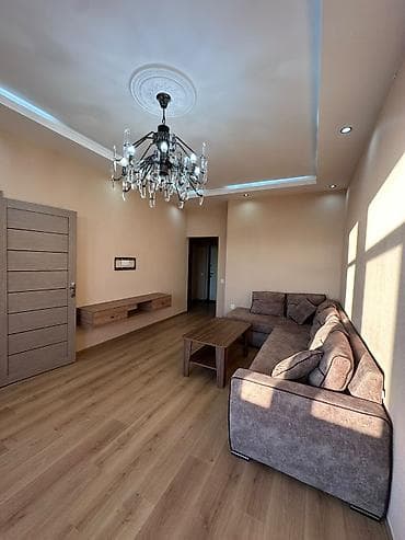 naftalan kiraye ev: *yeni sürətli lift qoyulub.* 2 otaqlı mənzil – zövqlə dizayn olunmuş — 2