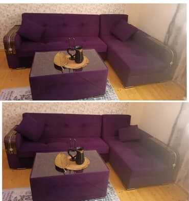 Künc divan, Qonaq otağı üçün, Açılmayan