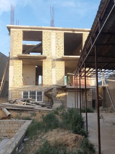 дорогие виллы в азербайджане: Баку, Новханы, 300 м², 10 комнат, С бассейном, Газ, Электричество, Водопровод — 1