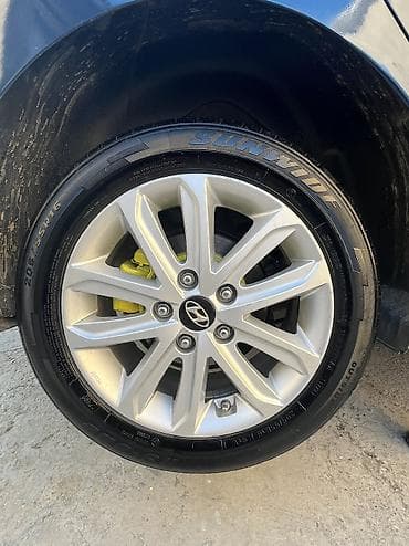 disklerin kreditle satisi: İşlənmiş Disk təkər Hyundai 205 / 55 / R 16, 5 Boltlu — 6