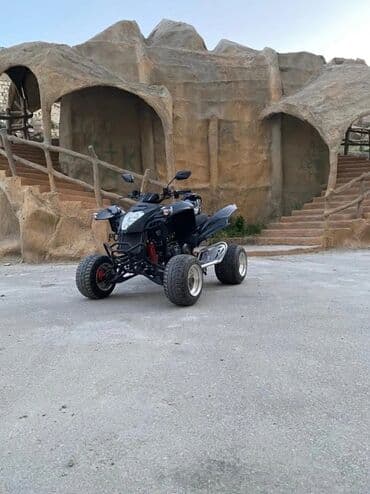 Ferrari: Sport tipli ATV kvadrosikl - Geniş alüminium ayaq qoruyucuları (nerf — 7