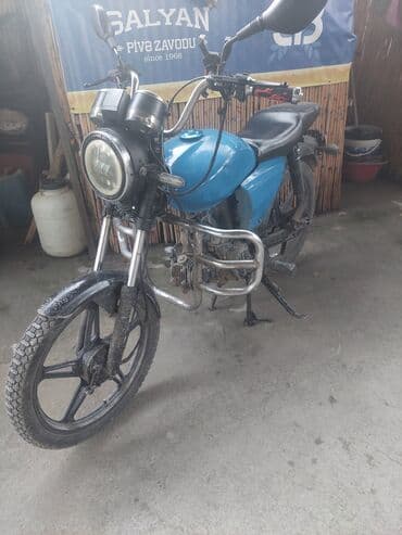 запчасти mitsubishi space star: Moped/Motosiklet – mavi rəngli, şəhər və qısa məsafələr üçün praktik — 4