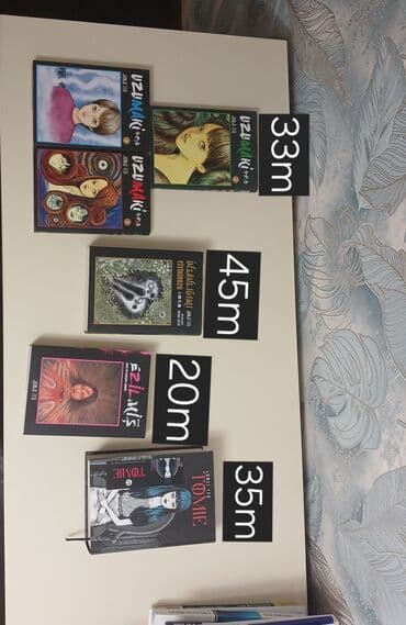 Velosiped ehtiyyat hissələri: Məhsul: Junji Ito manga kitabları (Türk dilində çap) Bəzi mangalarda — 1