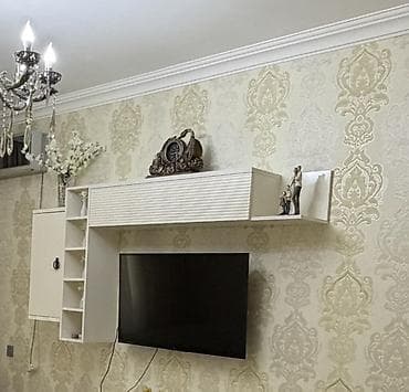 Ev üçün mebel: Yeni, Düz TV altlığı, Polkalı, Taxtalı, Türkiyə — 2